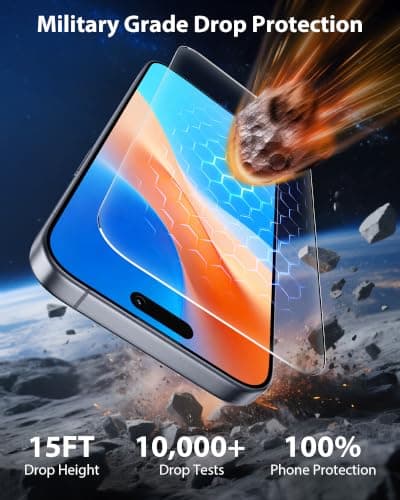 Mkeke 3 Pack Screen Protector for iPhone 18 Pro thumbnail 2