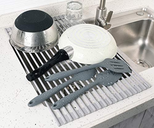 Surpahs Roll-Up Dish Drying Rack (20.5" x 13.1") thumbnail 3