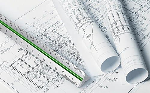 ARTEZA Architectural Scale Ruler, 12-Inch Triangular thumbnail 2