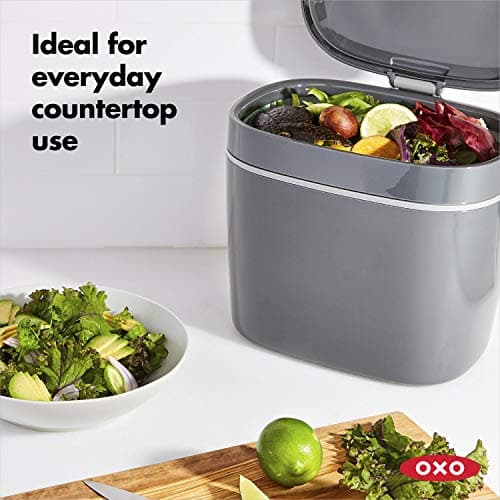 OXO Good Grips Easy-Clean Compost Bin 1.75 Gallon thumbnail 3