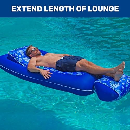 Aqua Premium Convertible Pool Lounger thumbnail 5