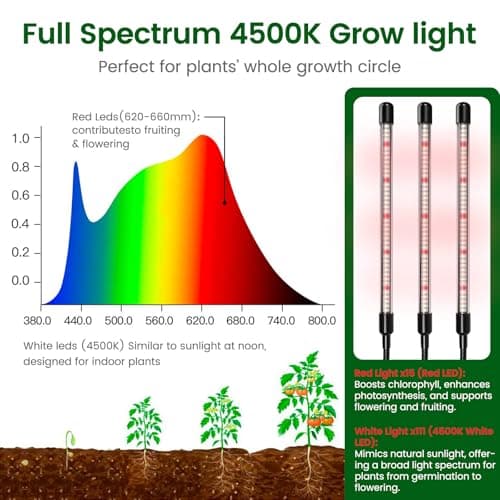 SOLIGT Seed Starter Kit with Grow Light – 60 Cell thumbnail 5