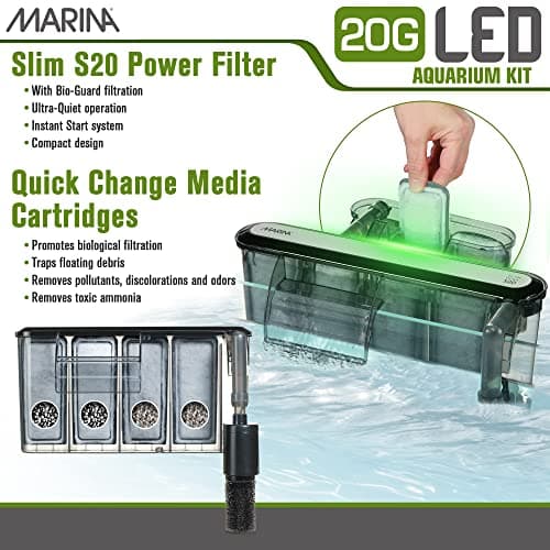 Marina LED Aquarium Kit 20-Gallon thumbnail 5