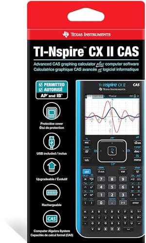 Texas Instruments TI-Nspire CX II CAS Color Graphing Calculator with Student Software (PC/Mac) thumbnail 3