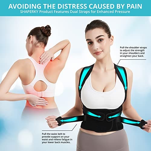 SHAPERKY Back Brace Posture Corrector thumbnail 3