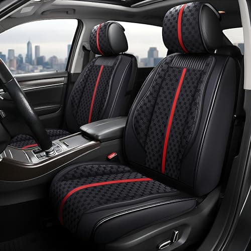 OASIS AUTO Leather Car Seat Covers thumbnail 5