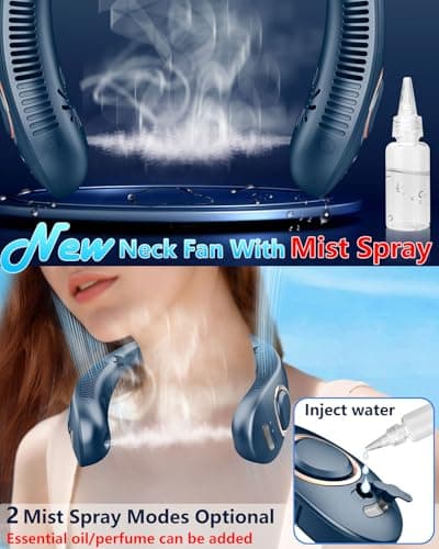COMFYHOME Hands-Free Neck Misting Fan thumbnail 2
