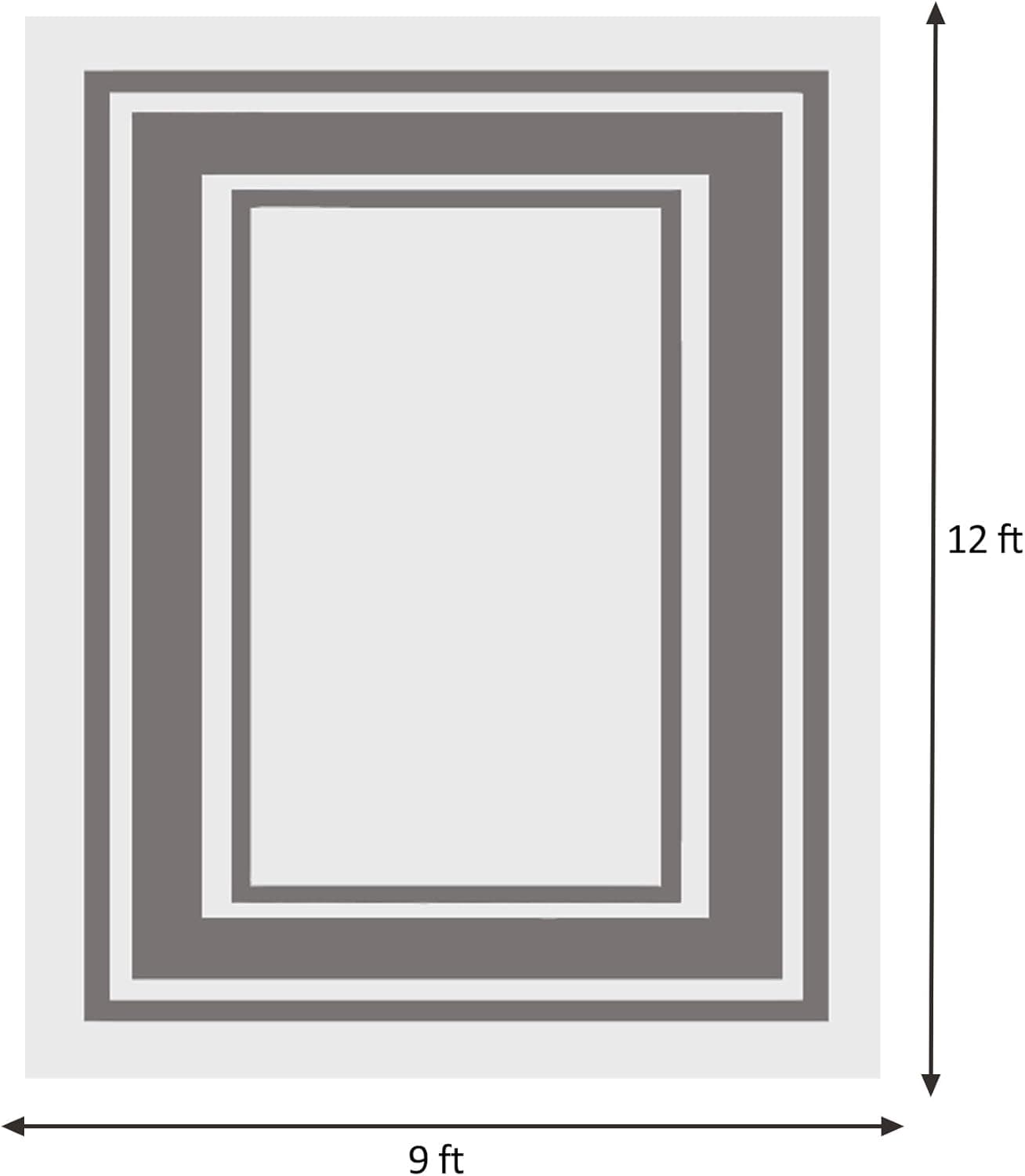 RURALITY Outdoor Rug 9x12 Waterproof for Patio thumbnail 2