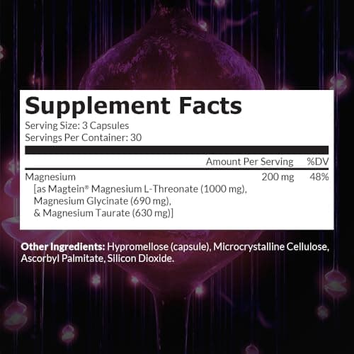 Intelligent Labs MagEnhance Magnesium Complex (Threonate, Glycinate & Taurate), 90 Capsules thumbnail 2