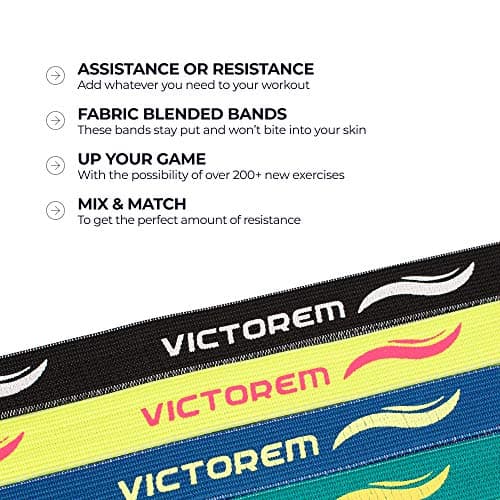 Victorem Pull-Up Assistance Bands Set of 5 thumbnail 3