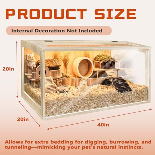 PROLEE Hamster Cage with Acrylic Sheets thumbnail 3