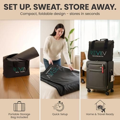 REVIIV FAR Infrared Sauna Blanket with Towel Insert thumbnail 5