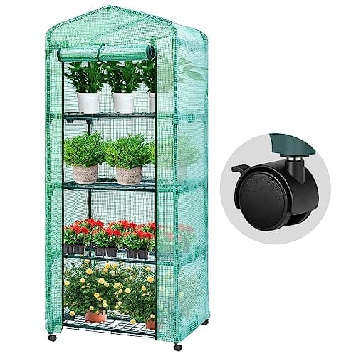 VIVOSUN 60"x20"x20" Mini Greenhouse with Shelves - image 1