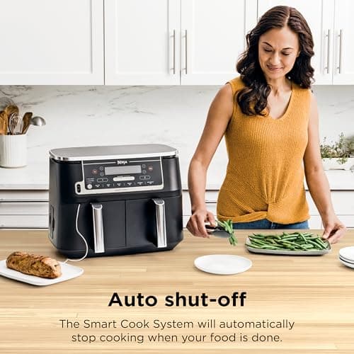 Ninja DZ550 Foodi 10-Quart 6-in-1 DualZone Smart XL Air Fryer thumbnail 4
