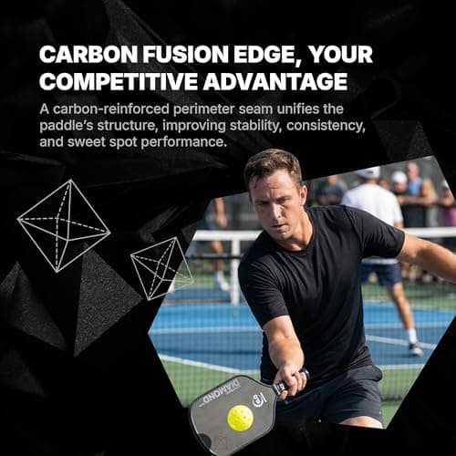 Six Zero Double Black Diamond Control Pickleball Paddle thumbnail 5