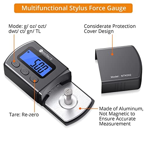 Neoteck Digital Turntable Stylus Force Gauge thumbnail 5