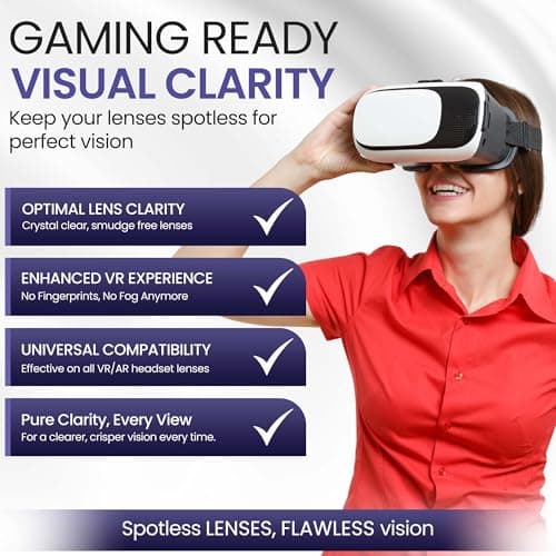 VR Headset Cleaning Kit with Lens Protector Cover thumbnail 2