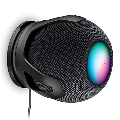 PlusAcc Wall Mount for HomePod mini, Holder with Cord Management, No Muffled Sound - image 1