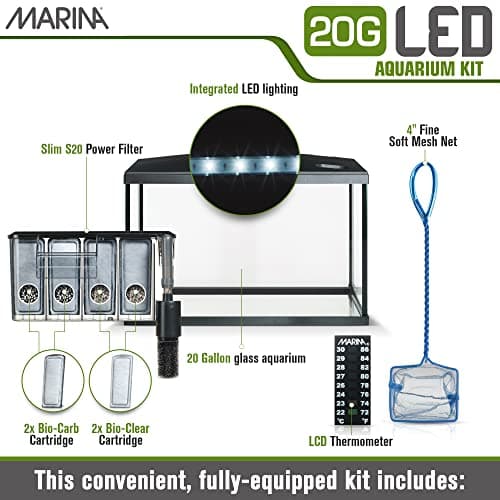 Marina LED Aquarium Kit 20-Gallon thumbnail 2