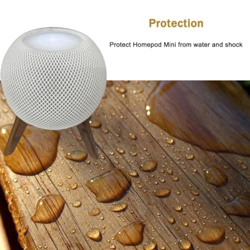 Taojavin Wooden Tripod Stand for HomePod mini thumbnail 5
