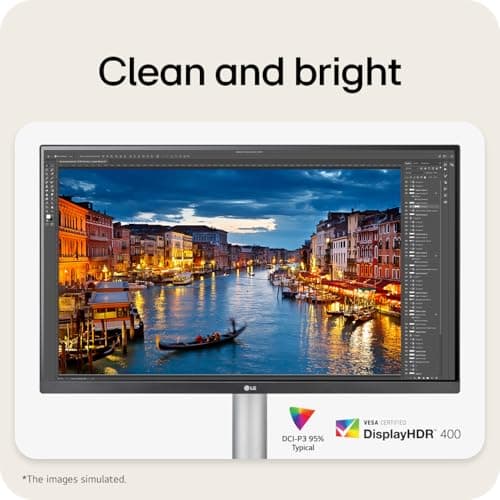 LG 27UP850K-W 27" 4K UltraFine Monitor thumbnail 4