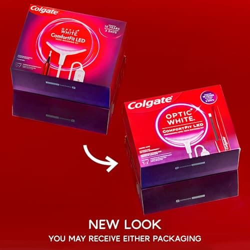 Colgate Optic White ComfortFit LED Teeth Whitening Kit thumbnail 2