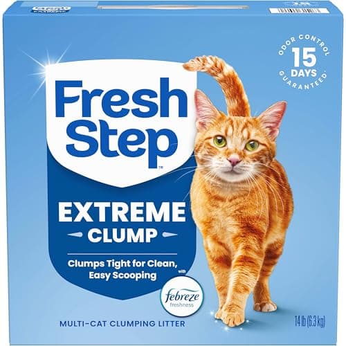 Fresh Step Extreme Multi Cat Clumping Litter with Febreze Freshness