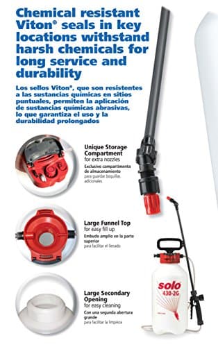 Solo 425-HOZ 2-Gallon Handheld Pressure Sprayer with Hose Only thumbnail 5
