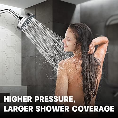 HOPOPRO 5-Mode High Pressure Fixed Shower Head thumbnail 5