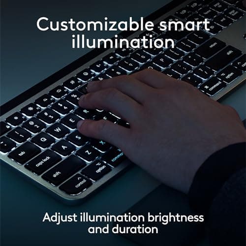 Logitech MX Keys S Wireless Keyboard for Mac thumbnail 3