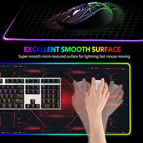 AIMSA Large RGB Gaming Mouse Pad (35.4" x 15.8") thumbnail 4