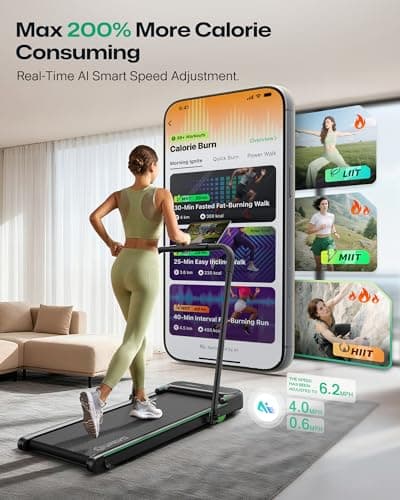 UREVO Strol 2E Smart 2-in-1 Folding Treadmill thumbnail 2