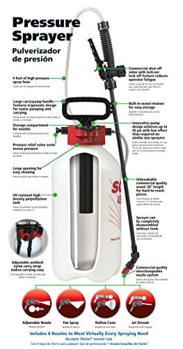 Solo 425-HOZ 2-Gallon Handheld Pressure Sprayer with Hose Only thumbnail 3