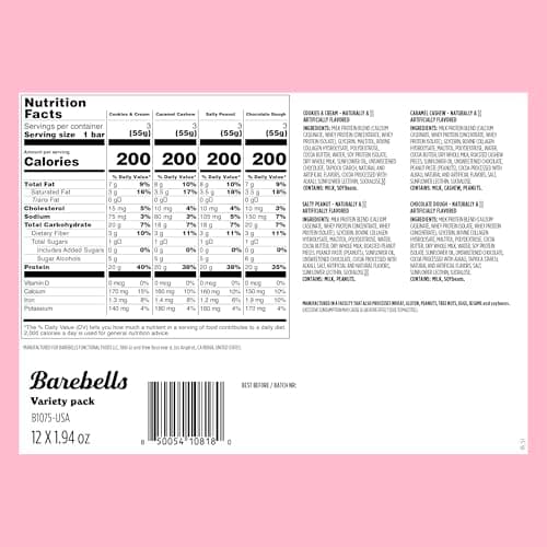 Barebells Protein Bars, Caramel Cashew (12-Pack) thumbnail 2