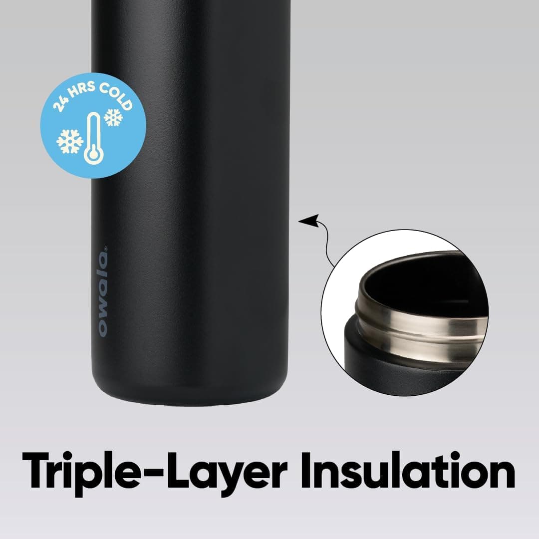 Owala FreeSip Insulated Stainless Steel Water Bottle 24 oz thumbnail 4