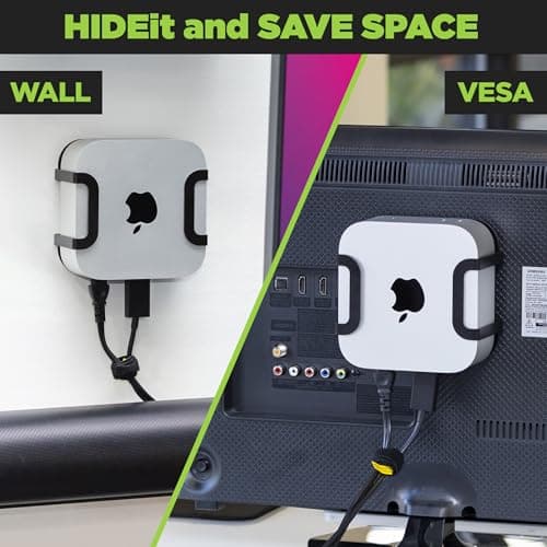 Hideit Mac Mini Under-Desk Steel Mount thumbnail 3