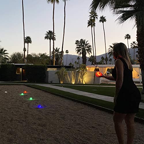 GoSports LED Light Up Bocce Ball Set - Glow in the Dark thumbnail 5