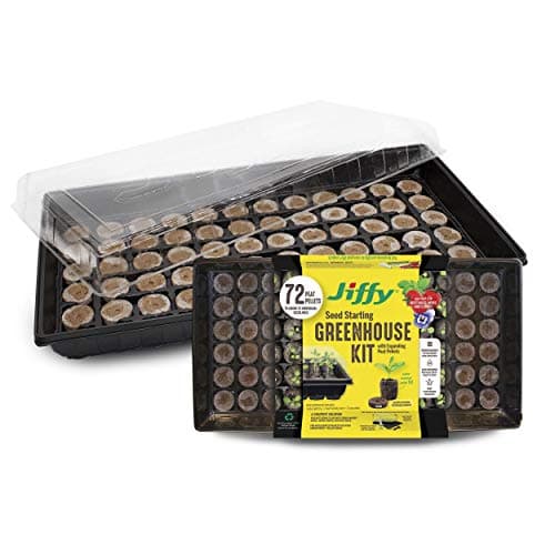 Jiffy Plant Germination Tray Kit – 72 Cell, 2 Pack - image 1