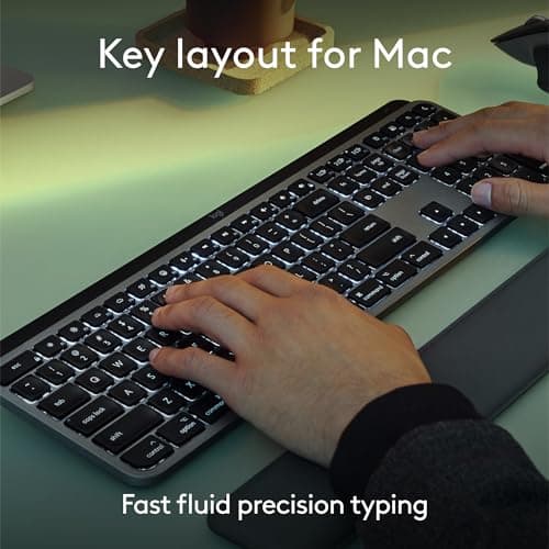 Logitech MX Keys S Wireless Keyboard for Mac thumbnail 2
