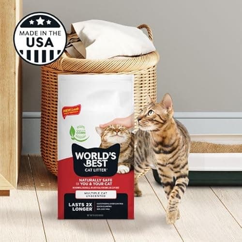 World's Best Cat Litter Multiple Cat Unscented thumbnail 5