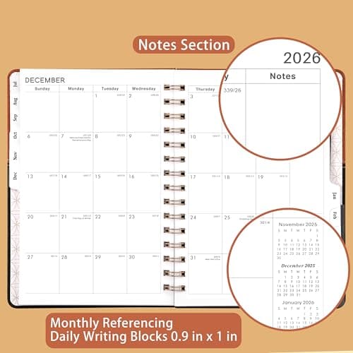 Planner 2026-2027 - Weekly Monthly Planner 2026-2027, 6.1'' x 8.3'' thumbnail 4