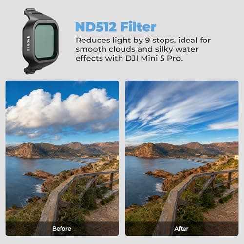 Freewell All Day 6-Pack ND Filters for DJI Mini 4 Pro (ND16/32/64/128/256/1000) thumbnail 4