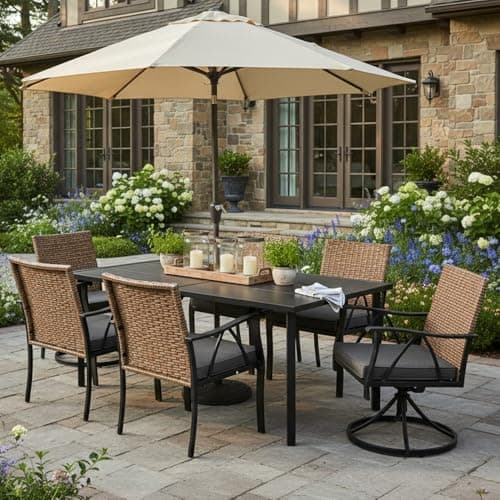 MF Studio 6-Piece Outdoor Patio Dining Set - image 1
