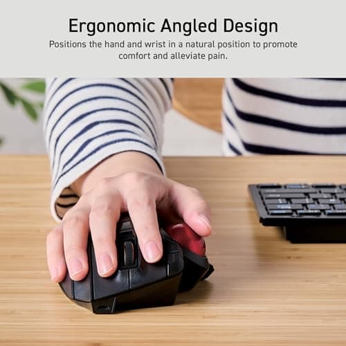 ELECOM EX-G PRO Wireless Trackball Mouse thumbnail 2