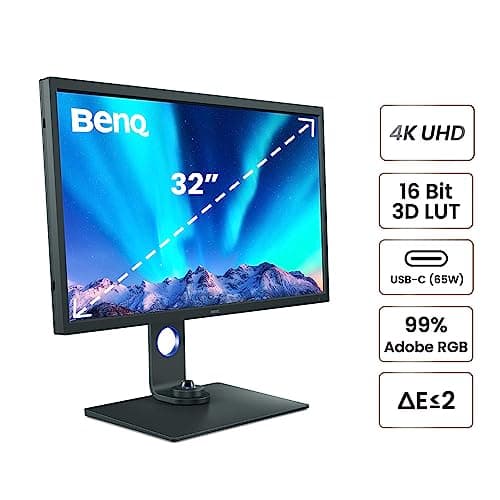 BenQ SW321C 32" 4K Photo Video Editing Monitor thumbnail 5
