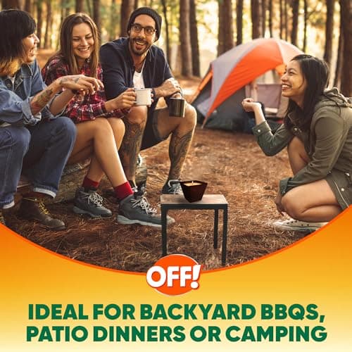 Glade Outdoor Scented Candle Citronella & Cedar 2-Pack thumbnail 4