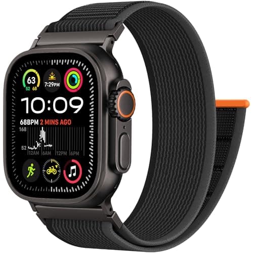 Trail Loop Nylon Sport Band for Apple Watch Ultra 3 2 1 Band for Men - image 1
