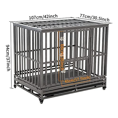 LUCKUP Heavy Duty Dog Cage thumbnail 2