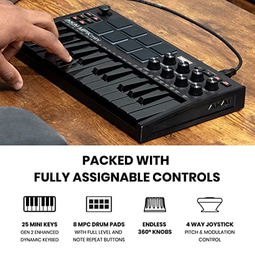 Akai Professional MPK Mini MK3 MIDI Controller thumbnail 3