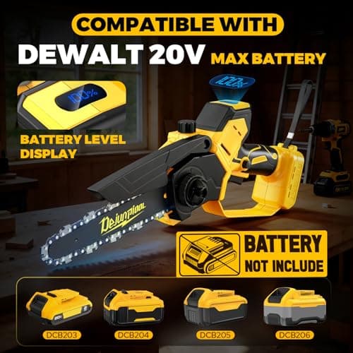 KIMO 6-Inch Mini Chainsaw 20V thumbnail 2